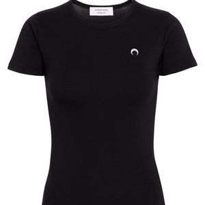 !!!SOLD!!!! MARINE SERRE
Embroidered cotton T-shirt (moon T-shirt)